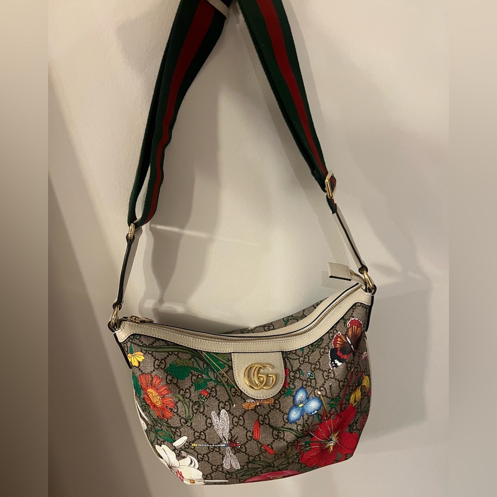 Gucci Ophidia flora shoulder or crossbody bag